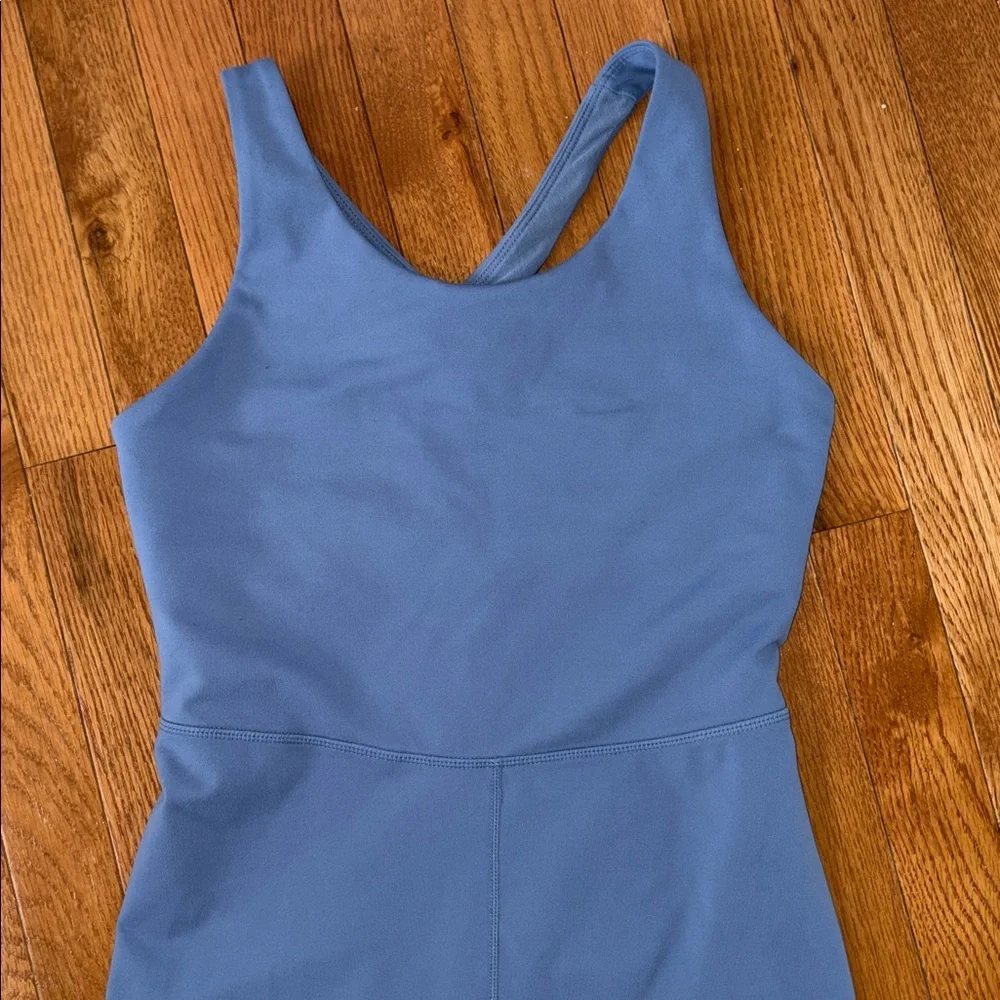 Fabletics Blue Jumpsuit Size Medium